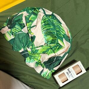 Kitsch hair shower cap and hair wax stick